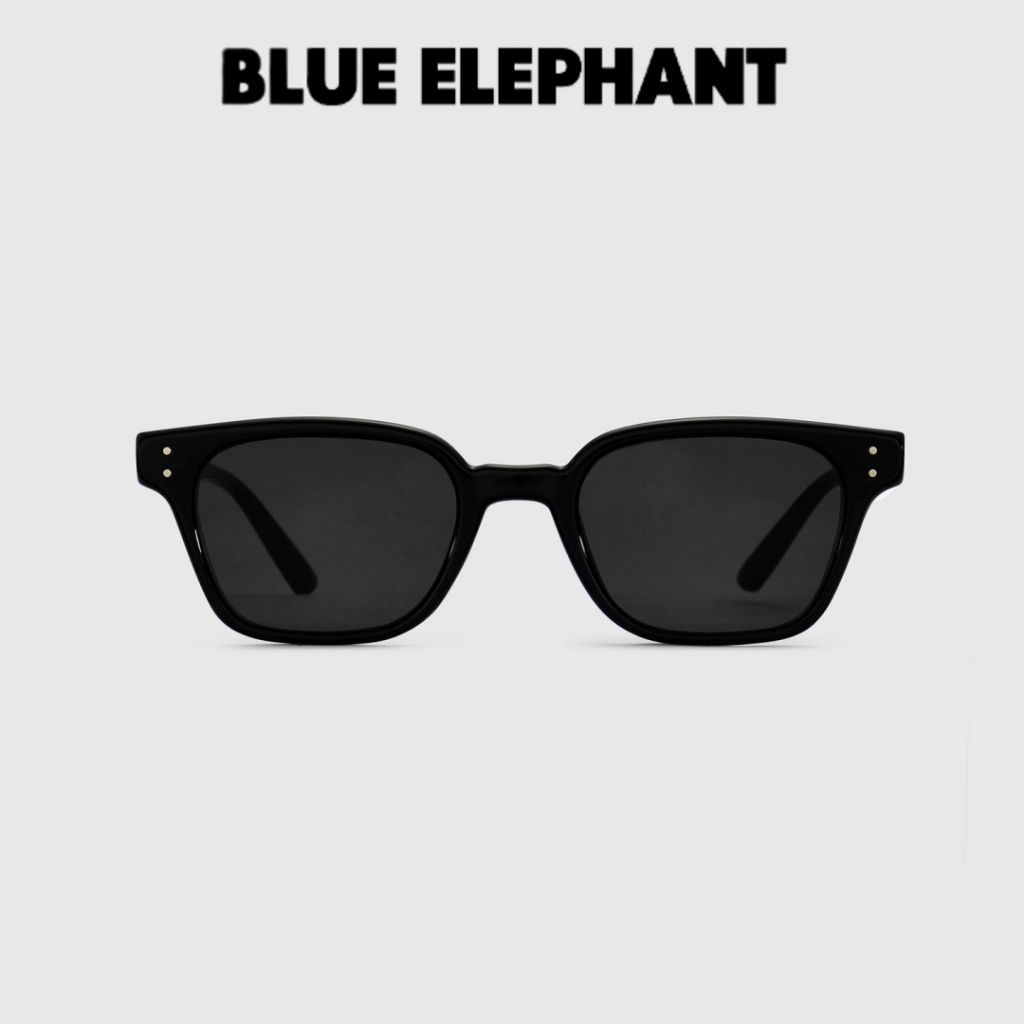 [BLUE Elephant] NEW RIKA S สีดํา สินค้าของแท้ 100% | แว่นตากันแดด แฟชั่น / ป้องกันรังสียูวี | สินค้าเกาหลี ของแท้ 100% / ยอดนิยม ส่งตรงจากเกาหลี / แว่นตากันแดดทุกวัน