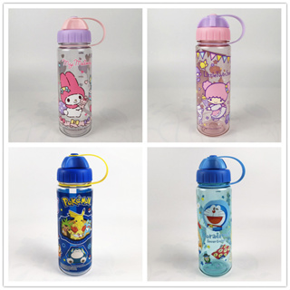 Sanrio Melody Twin Star Pokemon Doraemon 450ml BPA Free Water Bottle w/ 2 opening 5961