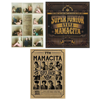 อัลบั้ม Super Junior - 6st 7st Full Album - Sexy, Free &amp; Single [Type B], Mamacita [Type A]