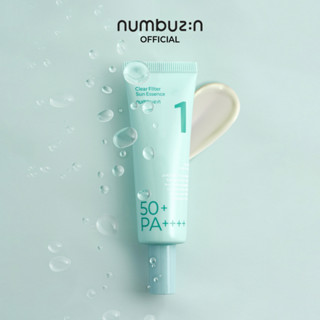 Numbuzin No.1 Clear Filter Sun Essence ครีมกันแดดเบอร์ 1 ปลอบประโลมผิว หน้าไม่วอก