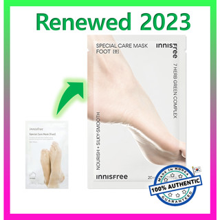 Innisfree มาสก์ดูแลผิวเท้า แบบพิเศษ [Foot] 20 มล. (2023 AD)