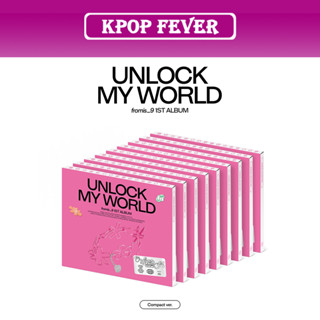 [POB] Fromis_9 - [UNLOCK MY WORLD] 1st ALBUM CD BOOKLET PHOTOCARD SEALED Compact ver.