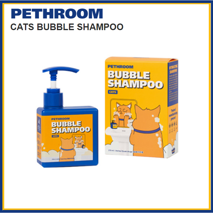 [Pethroom] bubble shampoo Cat