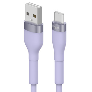 Ringke สายชาร์จเร็ว สีพาสเทล USB A to Type C หลากสี