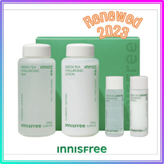 Innisfree ชุดผลิตภัณฑ์ดูแลผิว ชาเขียว ไฮยารูลอนิก (2023 AD)