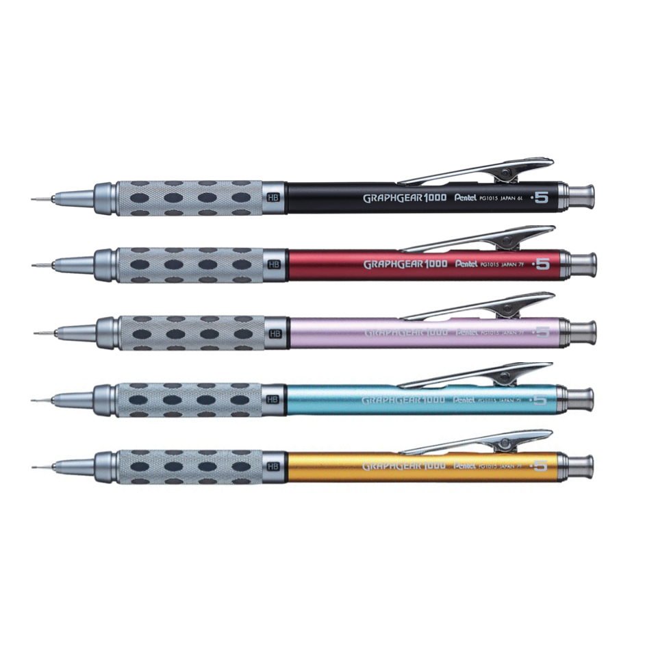 Pentel GraphGear 1000 0.5 มม. ดินสอร่างกลระดับมืออาชีพ