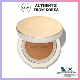 Sulwhasoo แป้งฝุ่น ปกปิดยาวนาน 15 กรัม + แกนเติม 15 กรัม | Sulhwasoo Perfecting Cushion Foundation 15g + refill core 15g