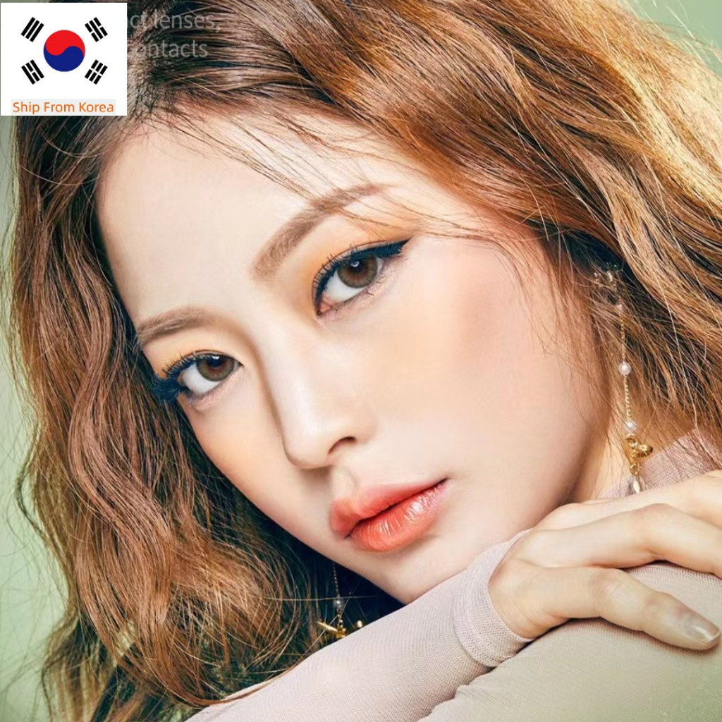 Olens SPANISH REAL OLIVE 2P คอนแทคเลนส์ เลนส์เกาหลี