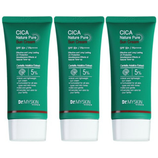 ดร. Myskin Cica Nature Pure ครีมกันแดด SPF50+ PA++++ 60 มล. x 3 รายการ