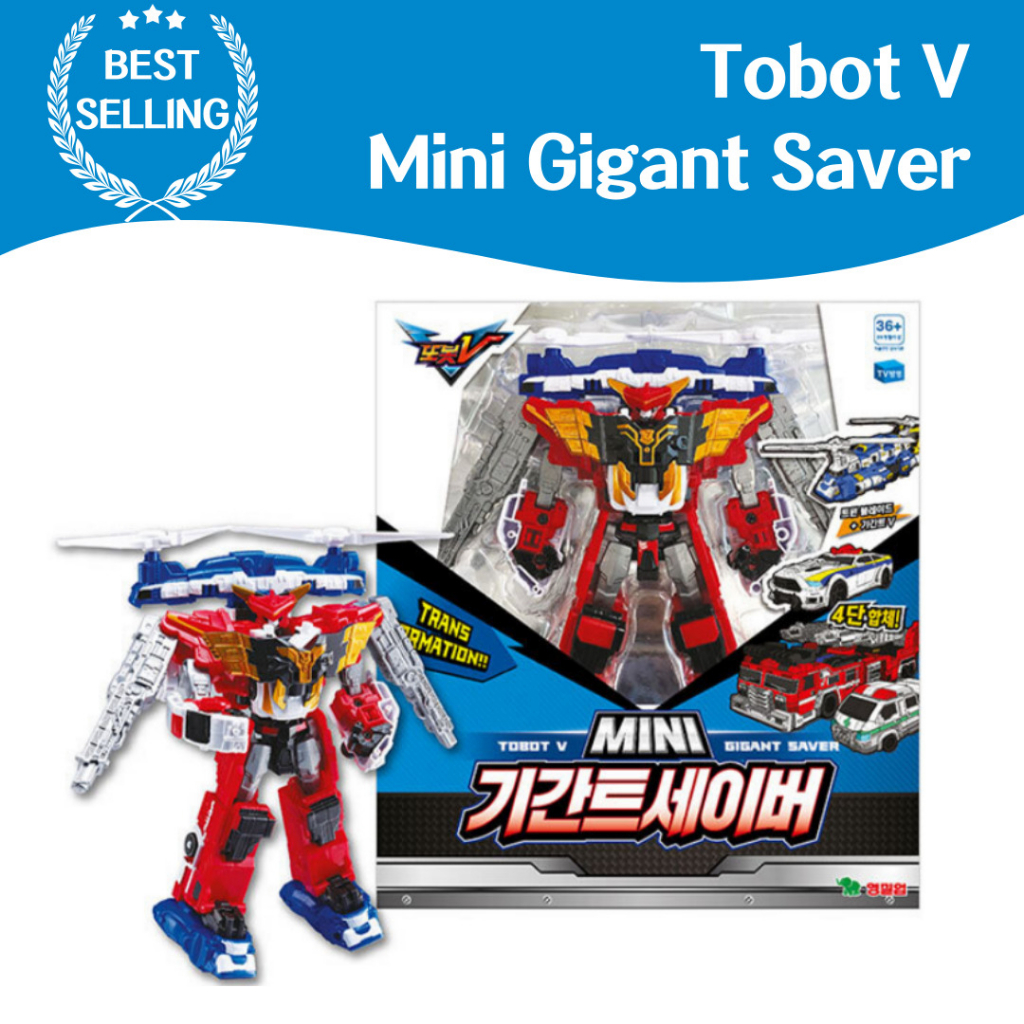 Tobot V Mini Gigant Saver - The Ultimate Robot ของเล่นสําหรับเด็ก
