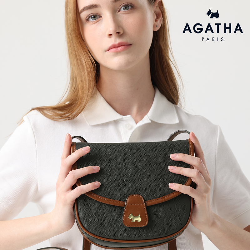 Agatha PARIS - กระเป๋าหนังสะพายไหล่ ขนาดเล็ก [AGTB135-709]