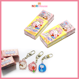 Molang Jucy พวงกุญแจคาราเมล สตรอเบอร์รี่