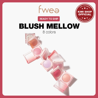 [FWEE / พร้อมส่ง] บลัชออน สีเหลือง 8 สี / ส่งจากเกาหลี