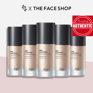 THE FACE SHOP Ink Lasting Foundation Slim Fit EX SPF30 PA++ 30ml(5Colors)