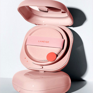 Laneige คุชชั่นโกลว์ 15 กรัม + รีฟิล 15 กรัม - สีชมพู