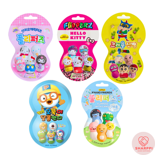 ฟิกเกอร์ Sanrio Crayon Shin Chan Pororo KaKao Friends Random Roly Poly ของเล่นสําหรับเด็ก