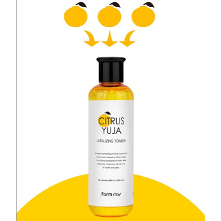 [ฟาร์มสเตย์] Citrus Yuja Vitalizing Toner 280 มล.