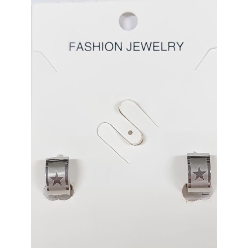 ต่างหูดีไซน์ Pierce Loop star E70822.