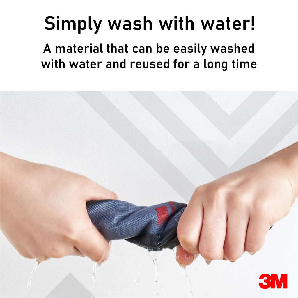 [3M] Super Grip 100 Gloves / 2 Colors / Nitrile Foam Coated Safety Gloves / การรับรอง 