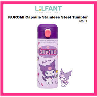 [Lilfant] Kuromi แก้วน้ําสเตนเลส 400 มล.