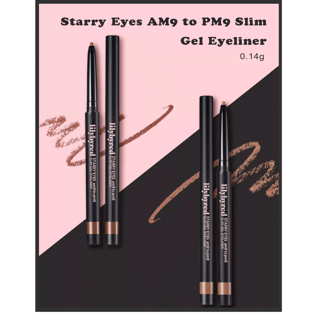 Lilybyred/Korea Post Eyeliner Starry Eyes Am9 To Pm9 Slim Gel Eyeliner 0.14g