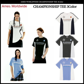 Ames-worldwide CHAMPIONSHIP TEE 3 สี จัดส่ง 9.22 วัน