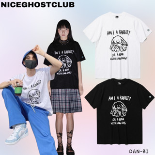 *SEVENTEEN - Jeonghan ปิ๊ก! [NICEGHOSTCLUB] Rabbit OR BEAR T-SHIRTS / UNISEX / 2COLOR / ของแท้ 100% / สินค้าขายดี!