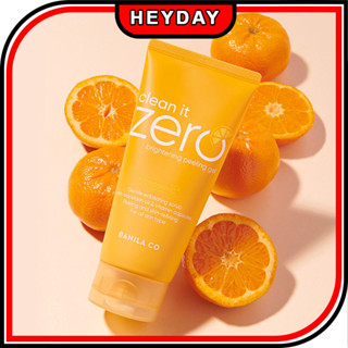 [Banila Co] Clean It Zero Brightening Peeling Gel 120 มล. / เครื่องสําอางมังสวิรัติ / แมนดาริน C / การระคายเคืองอย่างอ่อนโยน / การดูแลผิว / ผลัดเซลล์ผิว / วิตามิน / เครื่องสําอางเกาหลี / ความงาม / การทําความสะอาด / คลีนเซอร์ / ของเสีย R