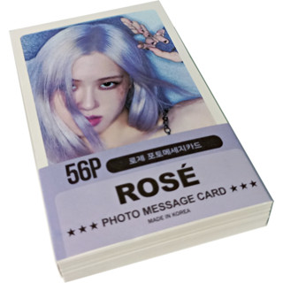 K-pop BLACKPINK (ROSE) ชุดโฟโต้การ์ด 56 ชิ้น