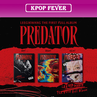 HIGHLIGHT LEE GIKWANG - [Predator] The 1st Full Album  CD PHOTOBOOK PHOTOCARD SEALED PHOTOBOOK ver.