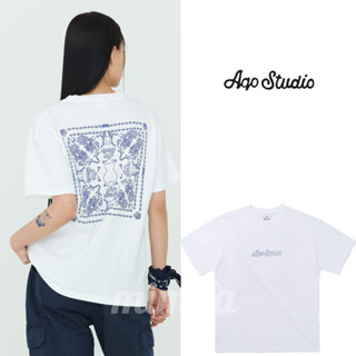 Aqo เสื้อยืด ลายอวกาศสตูดิโอ AQO Bandana