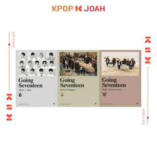 SEVENTEEN [GOING SEVENTEEN] 3rd Mini Album 3 Version Set