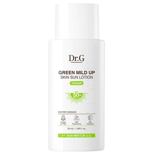 Dr.g Green Mild Up Skin sun Lotion ครีมกันแดด 50 มล. / Dr.G Green Mild Up Skin Sun Lotion 50ml sunsc