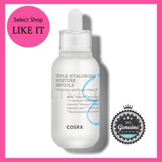 [COSRX] Hydrium Triple Hyaluronic Moisture Ampoule ไฮเดรียม ไตรเปิล ไฮยารูลอนิก มอยส์เจอร์ แอ | จัดส่งจากเกาหลี | ความงามของเกาหลี