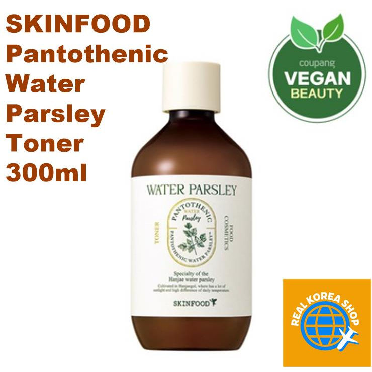 [SKINFOOD] Pantothenic โทนเนอร์น้ําพาร์สลีย์ 300 มล. [SKINFOOD] Pantothenic Water Parsley Toner 300ml