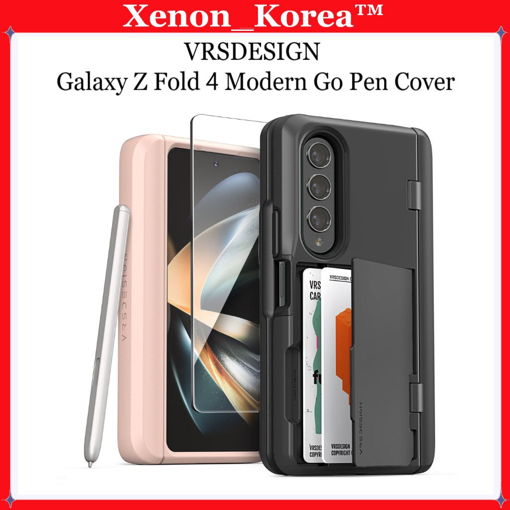 [VRS DESGIN] เคส Galaxy Z Fold 4 Modern Go Pen Cover