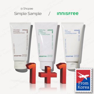 INNISFREE 2023 NEW ( 1+1 )volcanic BHA Green tea amino bija trouble cleaning foam