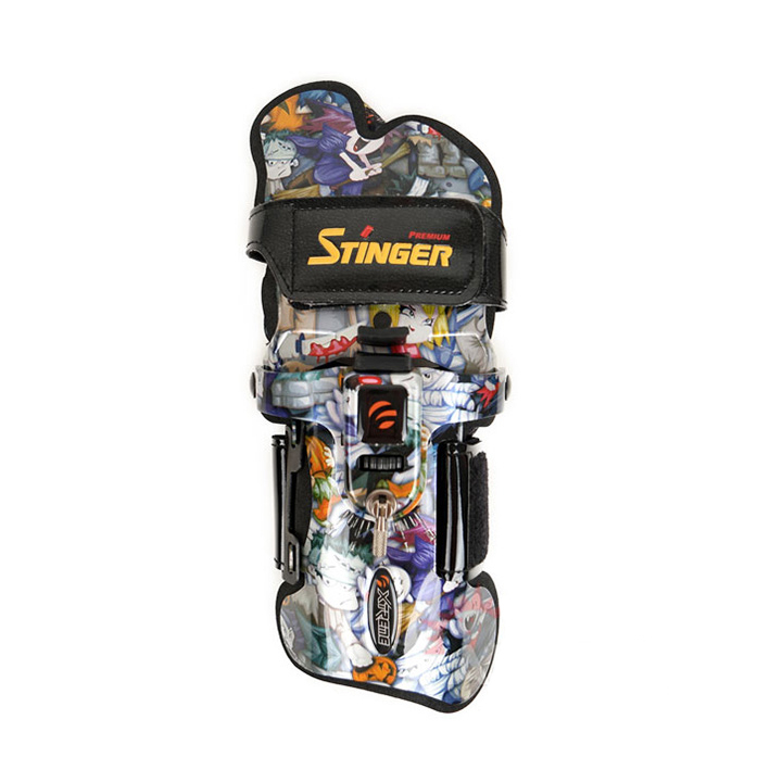 Xtreme Stinger Premium Mammoth สายรัดข้อมือ รองรับข้อมือขวา (HALLOWEEN)