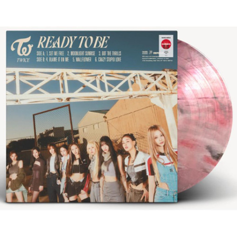 K-POP TWICE LP Mini Album 12th Album - TWICE - READY TO BE (ไวนิลพิเศษ Target)