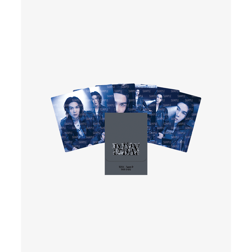 Bts - SUGA l Agust D TOUR D-DAY Mini Photo Card (Agust D ver.)