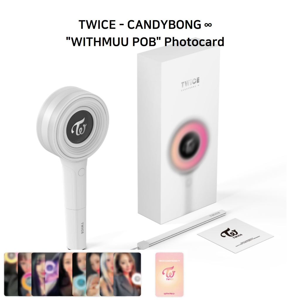 โฟโต้การ์ด TWICE - CANDYBONG "WITHMUU POB"