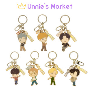 BTS Tiny Tan Dynamite Metal Strap Keyring