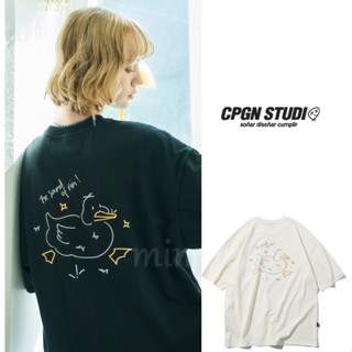 [CPGN Studio] เสื้อยืดแขนสั้น ปักลายเรนดุก