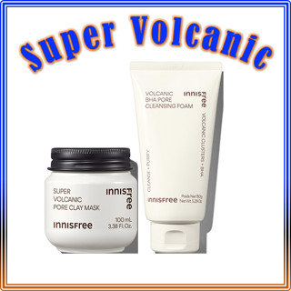 Innisfree Super Volcanic (มาสก์โคลนรูขุมขน โฟมล้างหน้า)