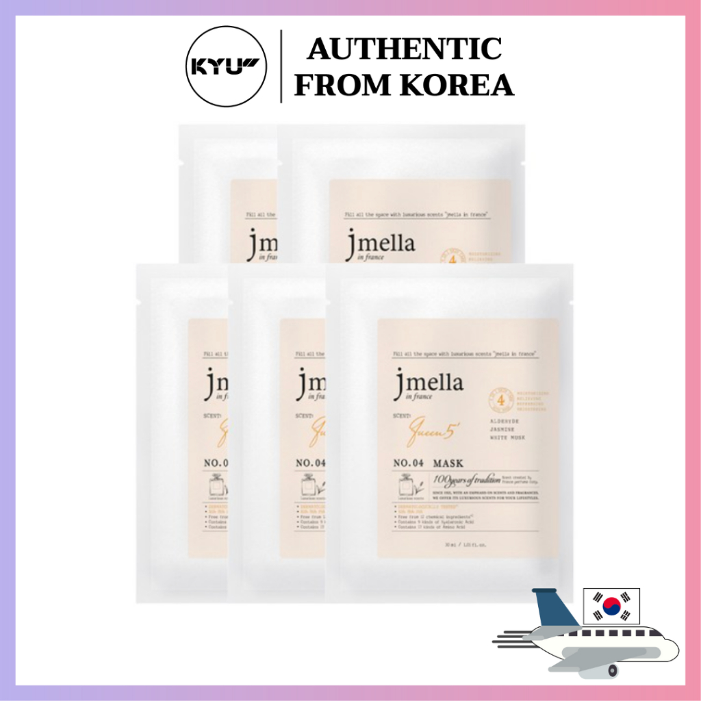 Jmella In France Queen 5 มาส์กหน้า 30 มล. (5 ชิ้น) | Jmella In France Mask 30ml