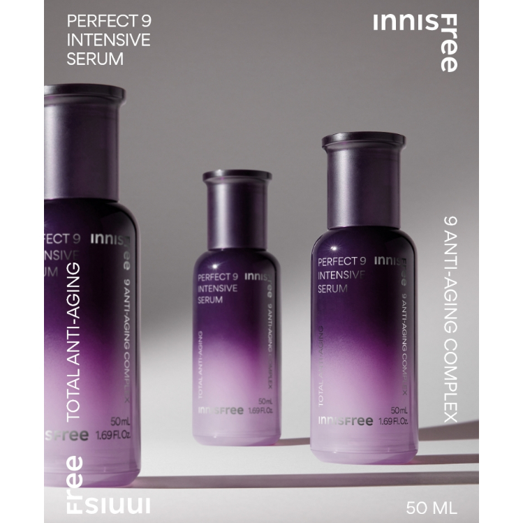 อินนิสฟรี เพอร์เฟค 9 อินเทนซีฟ เซรั่ม / innisfree Perfect 9 Intensive Serum 50mL (2023 AD) ราคา ถูกที่สุด ดีลบีเคเค แกลเลอรีภาพที่ 3