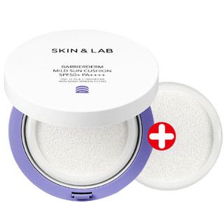 Skin&amp;lab Barrierderm Mild sun Cushion ครีมกันแดด กันแดด ผิวหนัง แล็บ sunscreen sun block / skin and lab / skin n lab / skinlab