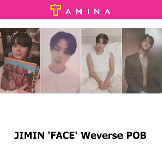 BTS JIMIN Solo Album FACE Weverse POB Photocard