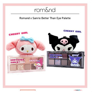 [ROM&amp;ND] Romand x Sanrio Better Than Eye Palette mymelody kuromi