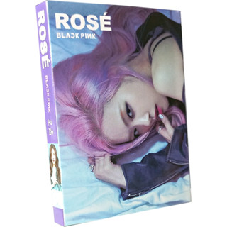 K-pop BLACKPINK(ROSE) โพสต์อิท กระดาษโน้ต 4 พับ เวอร์ชั่นใหม่ 80 หน้า (4*20)